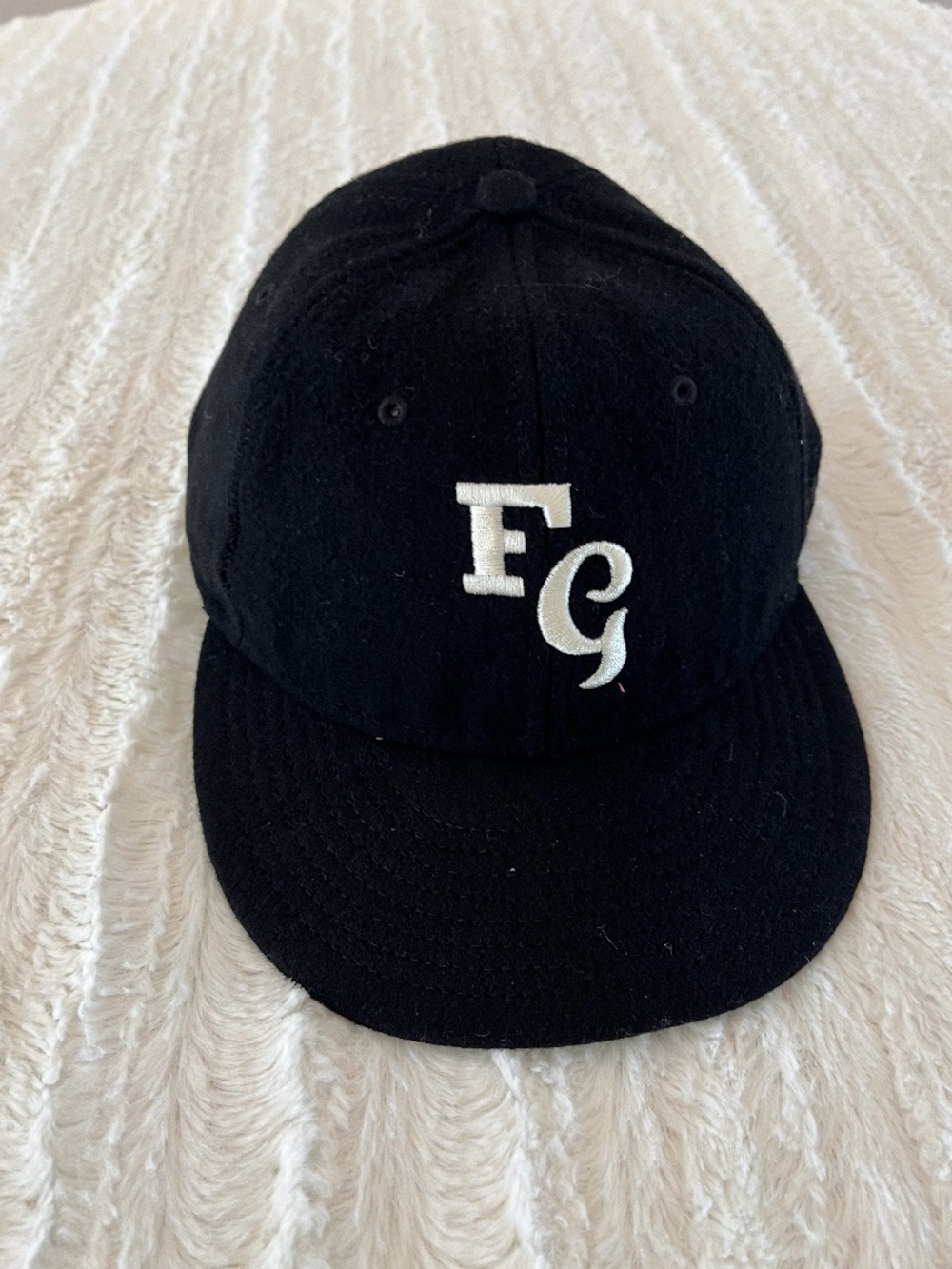 NWT Men's New Era x Fear of God Navy York Yankees Retro Crown 59FIFTY Fitted Hat